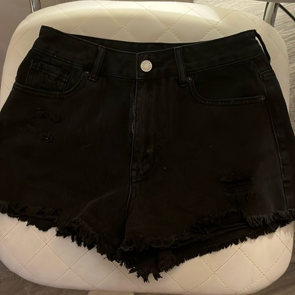 PacSun Pants - Pacsun Black Festival Denim Shorts